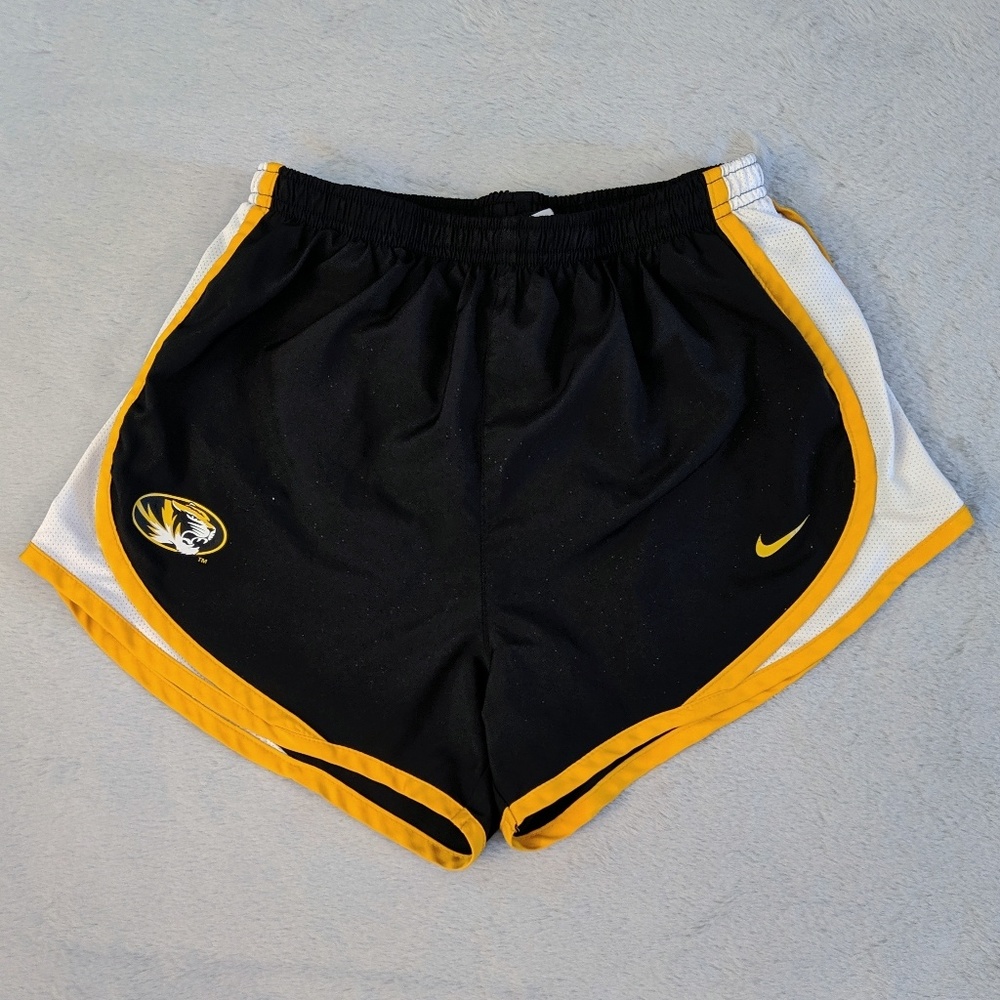 Nike Dri-Fit Mizzou Black Running Shorts